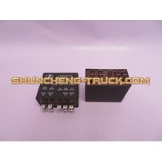 Реле поворотов SHAANXI F2000/X3000 (9 контактов)  пластмасса+?металл (хорошее качество)