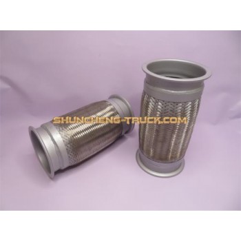 Гофра глушителя SHAANXI F2000/X6000 (два фланца) 280mm