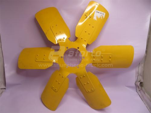 Крыльчатка вентилятора радиатора внутрений диаметр = 125 MM 6 лопастей 760MM