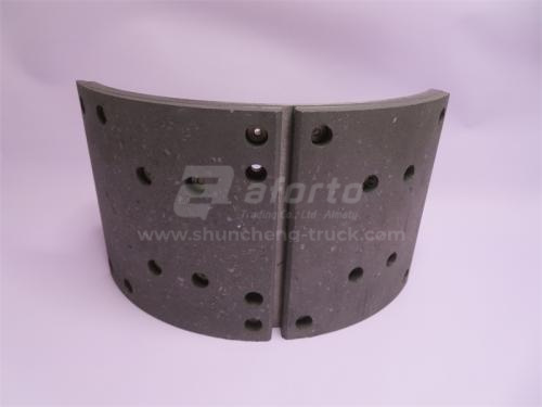 Колодки тормозные задняя HANDE M300 220 (8/10 отв.) (с роликом) AFORTO