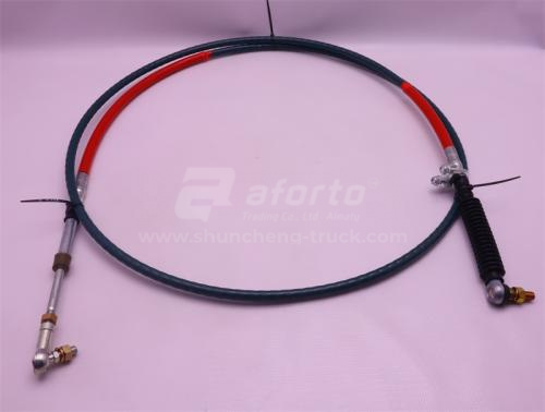 Трос переключения передач КПП HOWO TX/T5G/SITRAK 3.3m красный