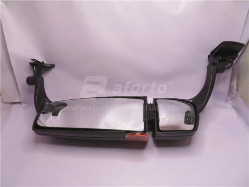 Зеркало HOWO A7 боковое левое в сборе