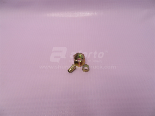 Фитинговый комплект трубки (Вальцовка) (три детали, резьба = 8)