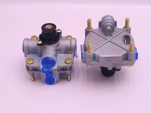 Клапан ускорительный SHAANXI F2000/HOWO/FAW/T5G/SITRAK C7H (4 отв.) (быстроразъёмные соединения) Pen