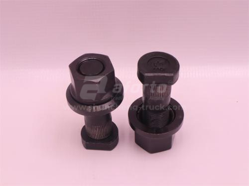 Шпилька колеса 22*80*1.5 SHAANXI/NORD BENZ переднего с насечкой