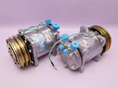 Компрессор кондиционера HOWO под (2 роточка) R134A (хорошее качество)