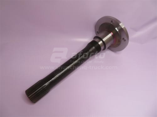 Вал среднего моста SHAANXI проходной (180 фланец.4 отв.26 шлицов) 430mm