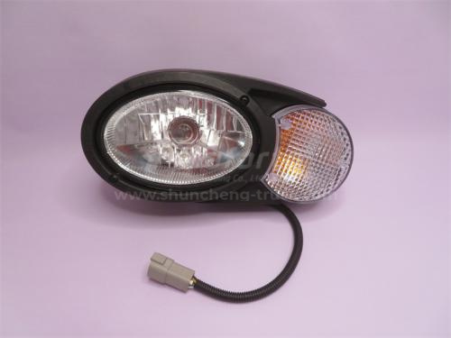 Фара XCMG GR215 Автогрейдер левая (оригинал)