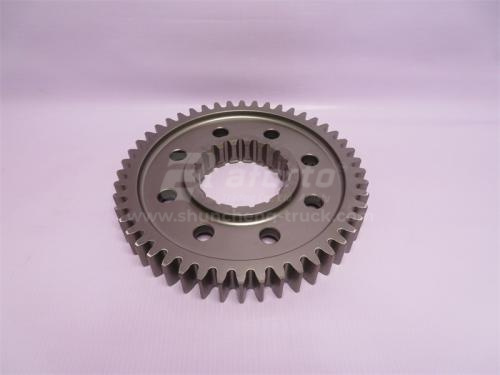 Шестерня КПП HW19710 вторичного вала 1 передачи Z=48 новая модель