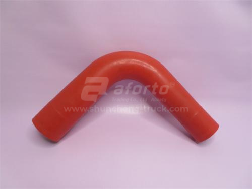 Патрубок радиатора SHAANXI F3000 нижний 45/57*59/71 QINYAN