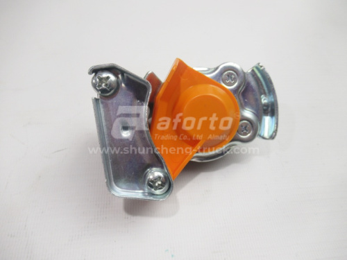 Соединительная головка на прицеп желтая с клапаном M16x1.5 УНИВЕРСАЛЬНОЕ 9522002220