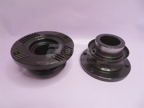 Фланец моста HOWO 2009 165/90/46/4 (диаметр /высота 90mm/шлицы /отверстия) 12mm