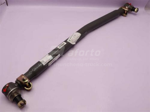 Тяга рулевая HOWO 8*4 продольная передняя нижняя (с ГУРа) (оригинал)