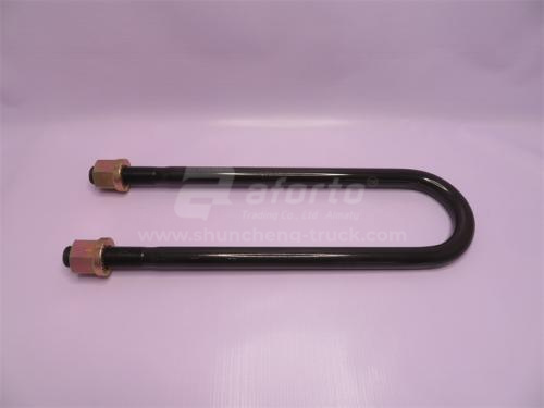 Стремянка рессоры прицепа FUWA 24*440 (округлая) (хорошее качество)   внутренний 440