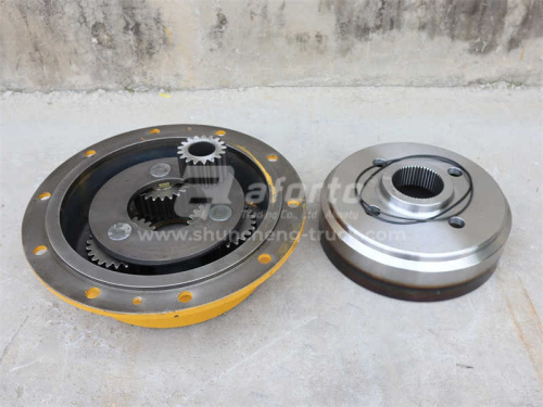 Редуктор бортовой в сборе LINGONG LG953N с шестерней бортового редуктора коронной