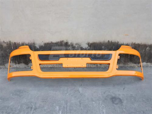 Бампер SHAANXI M3000 (верхняя часть) новая модель металлический желтый