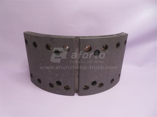 Колодки тормозные задняя STEYR 185 (8 отв.) AFORTO