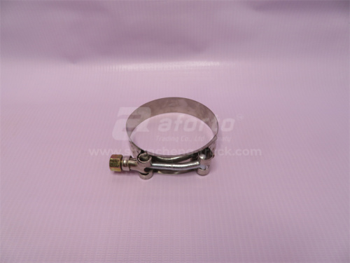 Хомут ленточный широкий D = 74