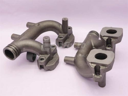 Коллектор выпускной D10 задний 0009 (оригинал)