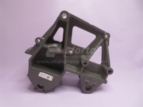 Кронштейн рессоры HOWO 8*4 передней задний правый (оригинал)