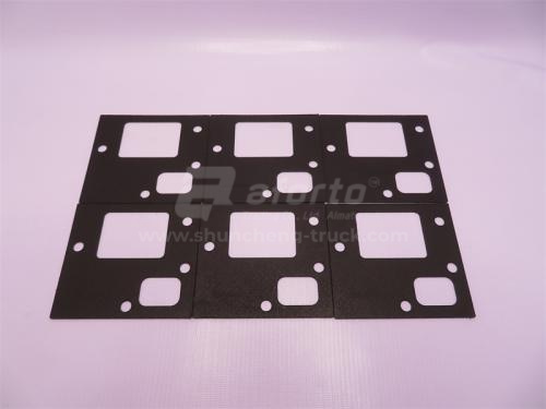 Прокладка коллектора впускного WD615 (черная) металл+поронит (6шт)