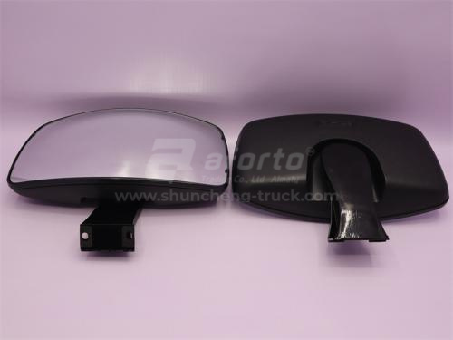 Зеркало SHAANXI L3000 боковое верхнее большое новая модель (оригинал)