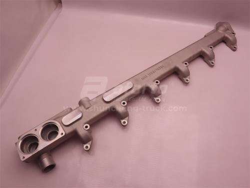 Труба подачи антифриза из ГБЦ WP10.340E22 (4 клапана) (оригинал)