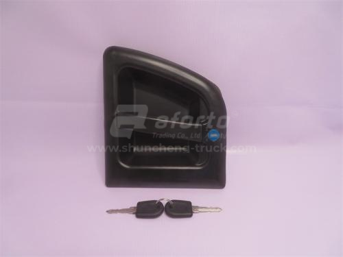 Ручка двери кабины наружная SHAANXI M3000 левая старая модель