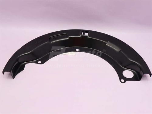 Кожух пылезащитный ступицы передней SHAANX F2000/X3000 левая (оригинал)