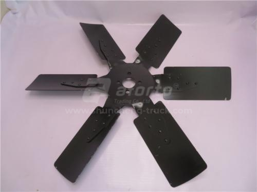 Крыльчатка вентилятора радиатора XCMG GR215 6 лопастей D = 700