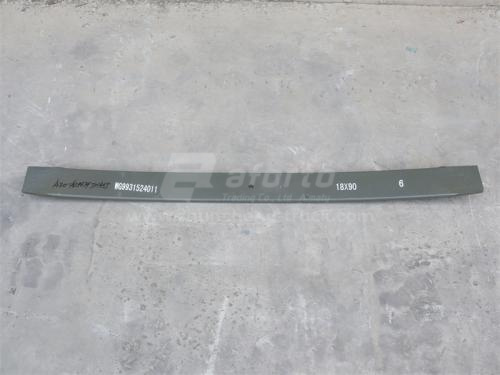 Лист рессоры HOWO TX новая модель передней № 6 - 18мм длина 1230мм