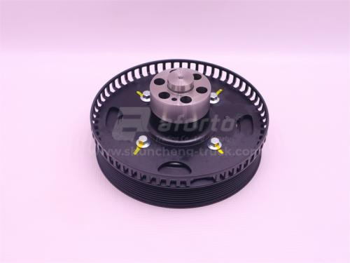 Балансир коленвала передний YUCHAI YC6A260-H300 (оригинал)