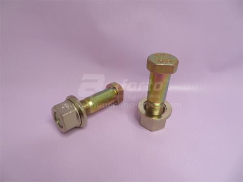 Шпилька колеса 25*92*1.5 HOWO/70T переднего с насечкой (оригинал)