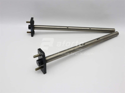 Вал вилки сцепления КПП 9 скоростей под 2 шпонки FAST  SHAANXI M3000 (оригинал)