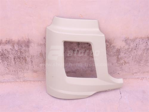 Бампер SHAANXI X5000 без цвета правая (оригинал)