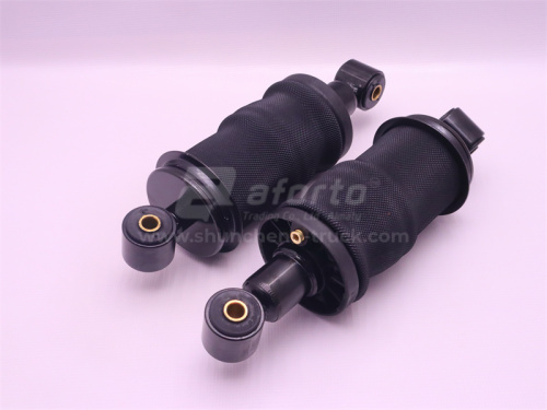 Амортизатор кабины SHAANXI X6000 задний пневматический HEZEYUJIE