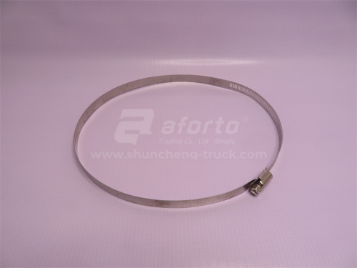 Хомут червячный широкий D = 180-230