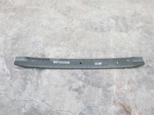 Лист рессоры HOWO 286 задней № 7 - 25мм длина 1000мм