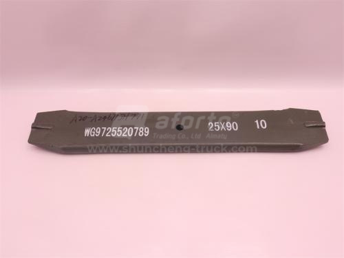 Лист рессоры HOWO/HOWO TX/V7 новая модель задней №10 - 25мм длина 530мм