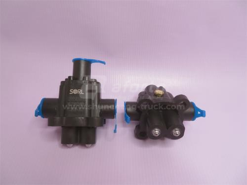 Клапан воздушный КПП HOWO 2010, HW19710 SORL