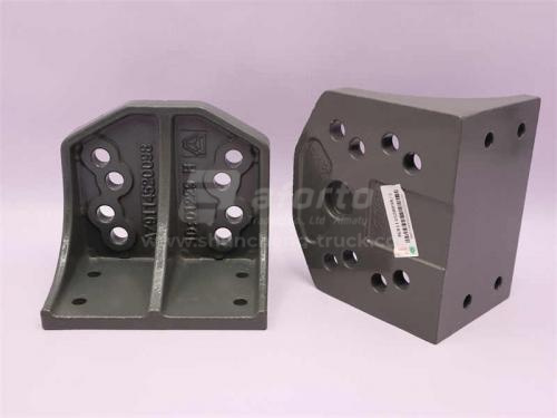 Кронштейн ограничитель хода рессоры задней HOWO 70T (оригинал)