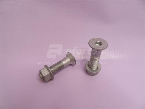 Болт под шестигранник 16*62*1.5 балансира HOWO/TX конусный,  (хорошее качество)