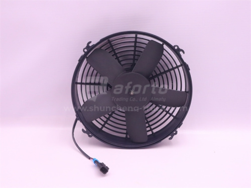 Крыльчатка вентилятора с электродвигатель в сборе на системы охлаждения барабана миксера D=330