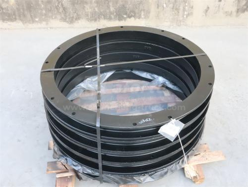 Круг поворотный прицепа КАМАЗ толщина 14.5mm