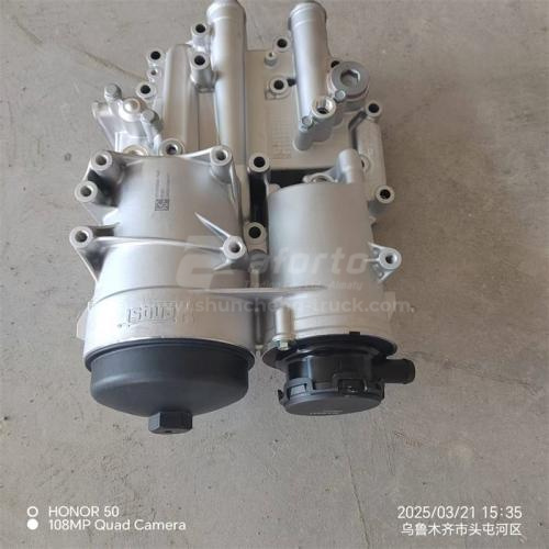 Модуль маслянного фильтра в сборе с теплообменником MAN MC11 T5G