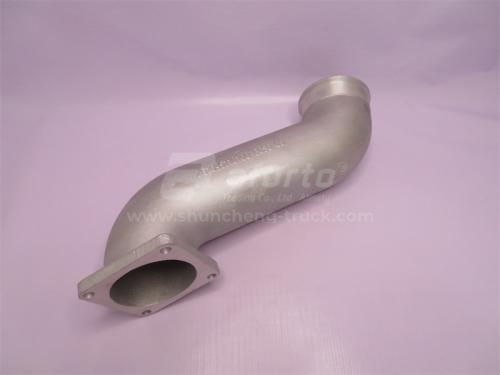 Трубка воздушный турбины HOWO A7 D12 алюминиевый