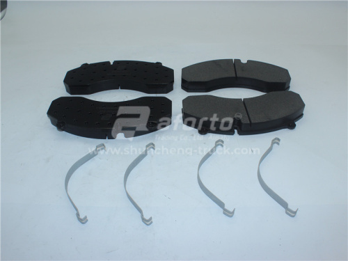 Накладка колодки тормозной HOWO 2009 передняя (дисковый тормоз) AFORTO