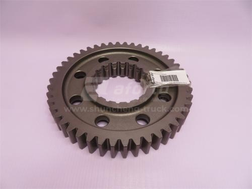 Шестерня КПП HW19712 вторичного вала задней передачи Z=46 новая модель (оригинал)