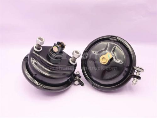 Энергоаккумулятор SHAANXI F3000 переднего моста левая (оригинал)