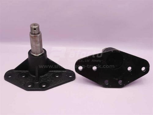 Кронштейн сошки рулевых тяг второго моста SHAANXI X3000 8*4 (оригинал)